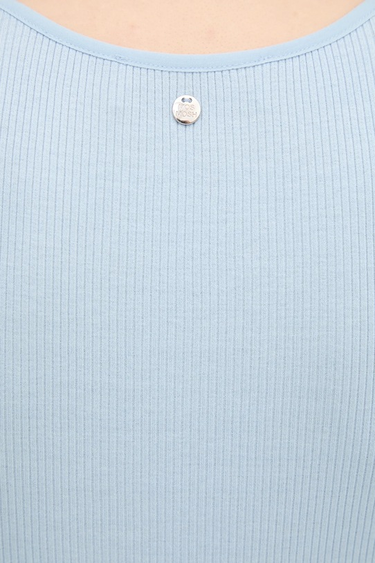 Mos Mosh top din amestec de matase 168310 albastru