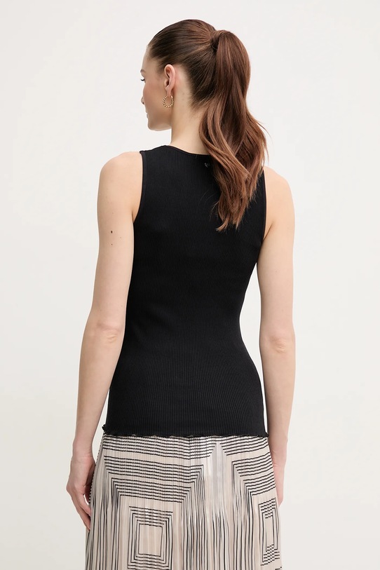 Дрехи Топ с коприна Mos Mosh 168310 черен