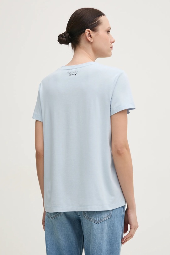 Odzież Mos Mosh t-shirt bawełniany 168510 niebieski