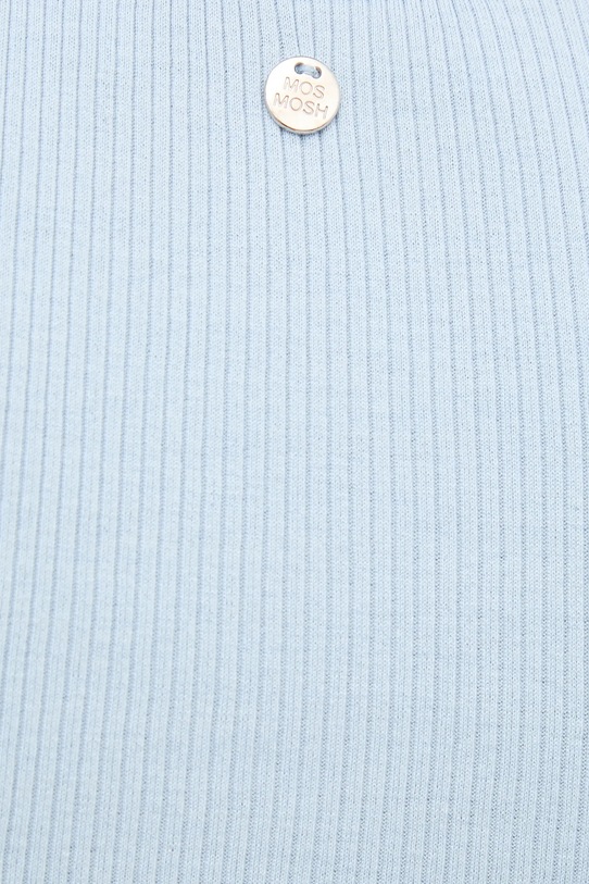 Tričko z hodvábnej zmesi Mos Mosh 168300 modrá