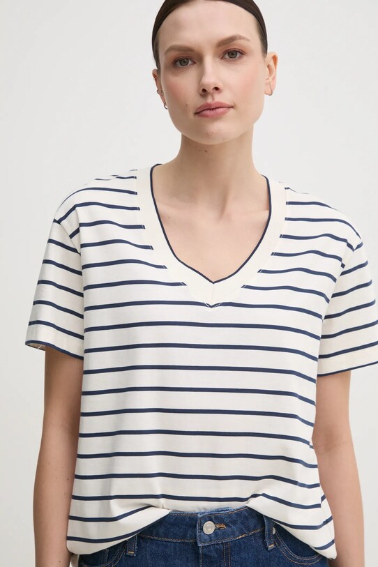 Mos Mosh t-shirt in cotone beige 168630