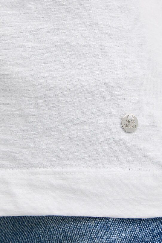 Mos Mosh tricou din bumbac 169900 alb