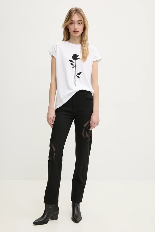 Blugirl Blumarine t-shirt RA5001.J5003 biały ZS25
