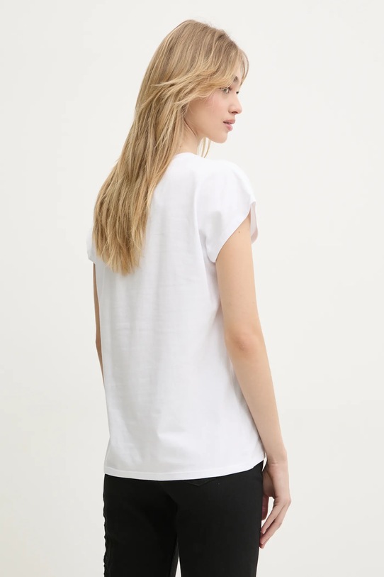Odzież Blugirl Blumarine t-shirt RA5001.J5003 biały