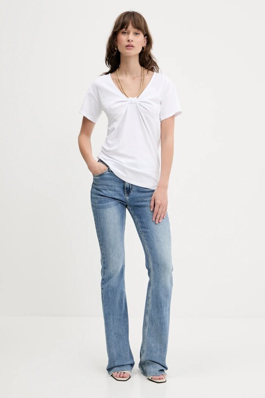 Tričko Blugirl Blumarine RA5175.J5003 biela ZS25