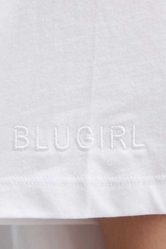 Blugirl Blumarine t-shirt in cotone RA5191.J7720 bianco