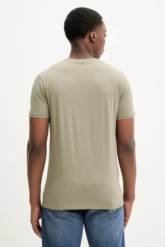 Abbigliamento Solid t-shirt in cotone ROCK 21103651.170613 verde