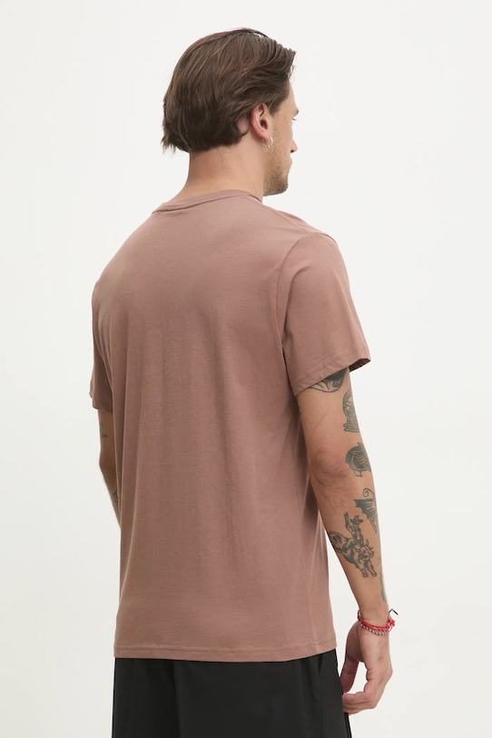 Одяг Бавовняна футболка Solid OSBOURNE 21108511.181314 коричневий