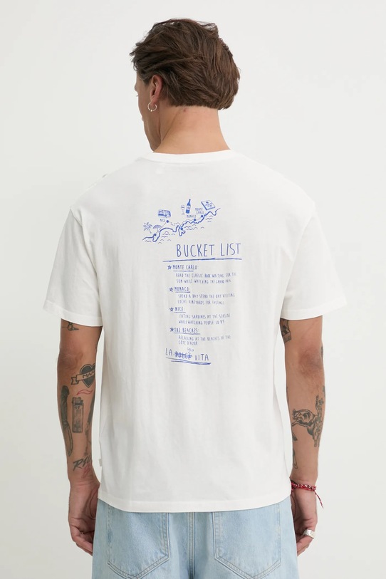 Одежда Хлопковая футболка Solid ORRICK 21108512.114201 белый