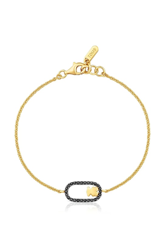 Επιχρυσωμένο βραχιόλι Tous επιχρυσωμένο χρυσαφί 1004562700