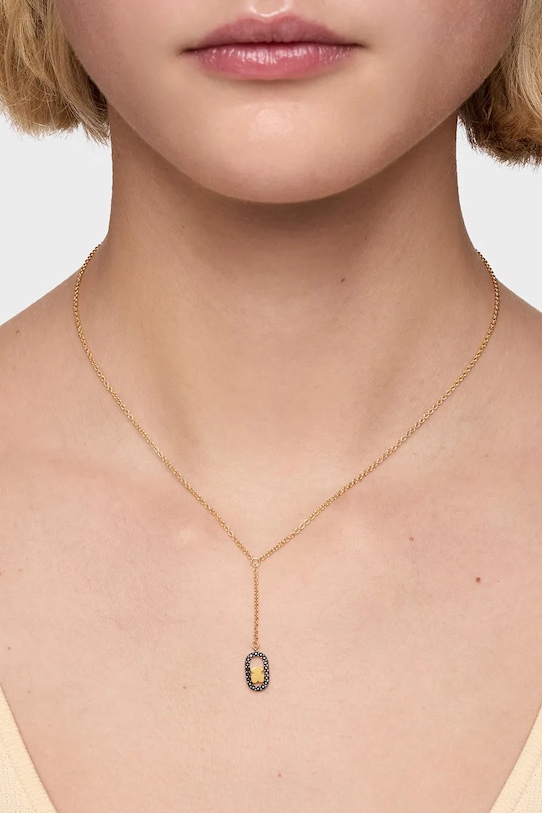 Tous colier din argint placat cu aur 1004566900