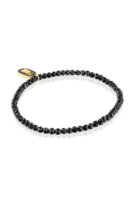 Dodaci Pozlaćena srebrna narukvica Tous 1004567300 crna