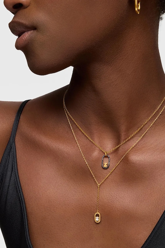 Tous colier din argint placat cu aur 1004558800