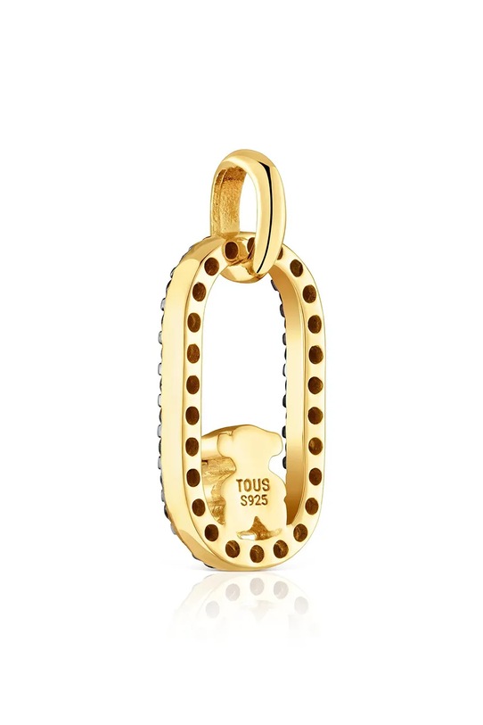 Accesorii Tous pandantiv din argint placat cu aur 1004566400 aur