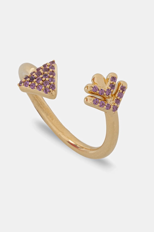 Tous pierścionek pozłacany 1004562011 złoty ZS26