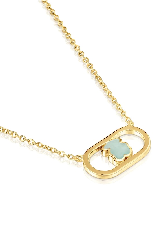 Accesorii Tous colier din argint placat cu aur 1004562300 aur