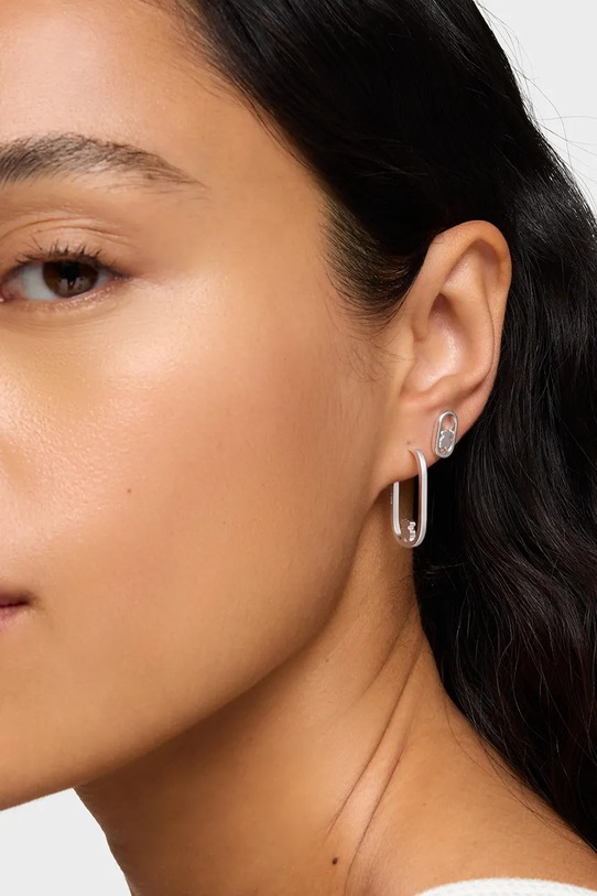 Сребърни обици Tous 1004559000 сребърен