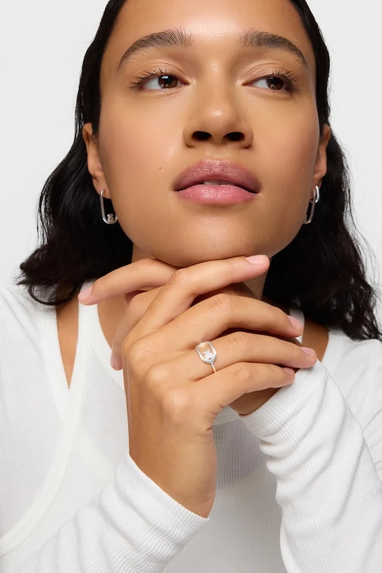 Ασημένιο δαχτυλίδι Tous ασημί 1004561712