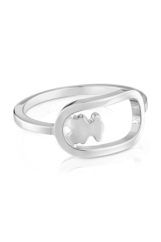 Ασημένιο δαχτυλίδι Tous 1004561712 ασημί ZS26