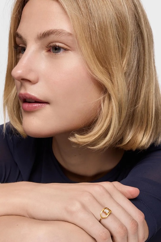 Позолочений перстень Tous золотий 1004561812