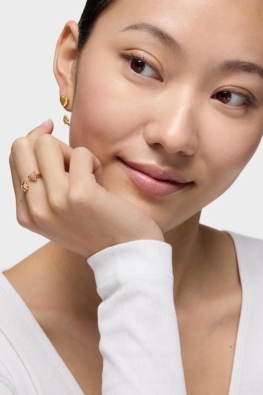 Tous Δαχτυλίδι γυναικείο επιχρυσωμένο ασήμι χρυσαφί 1004562008