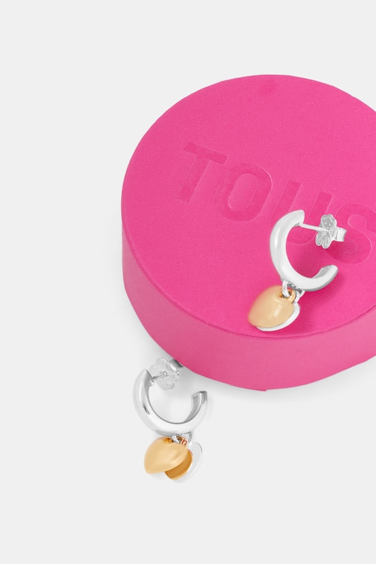 Tous kolczyki srebrne pozłacane srebrny 1004567800