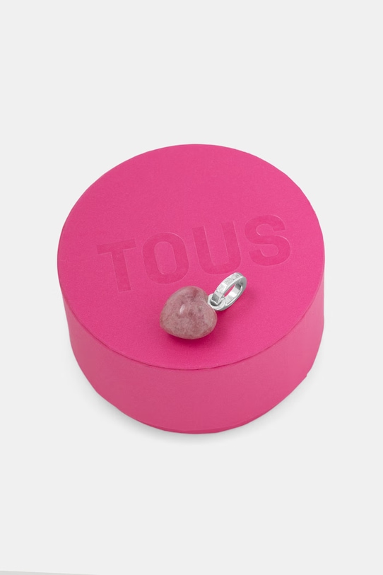 Tous zawieszka srebrna 1004576200 fioletowy ZS26