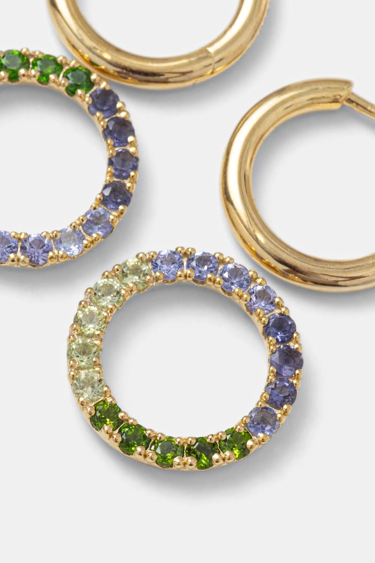 Tous kolczyki srebrne pozłacane 1004564400 złoty ZS26