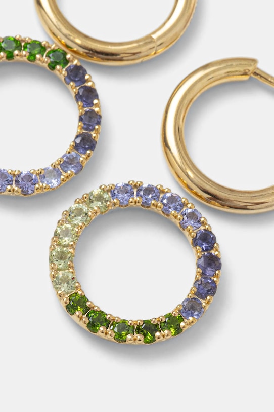 Tous kolczyki srebrne pozłacane 1004564400 złoty ZS26