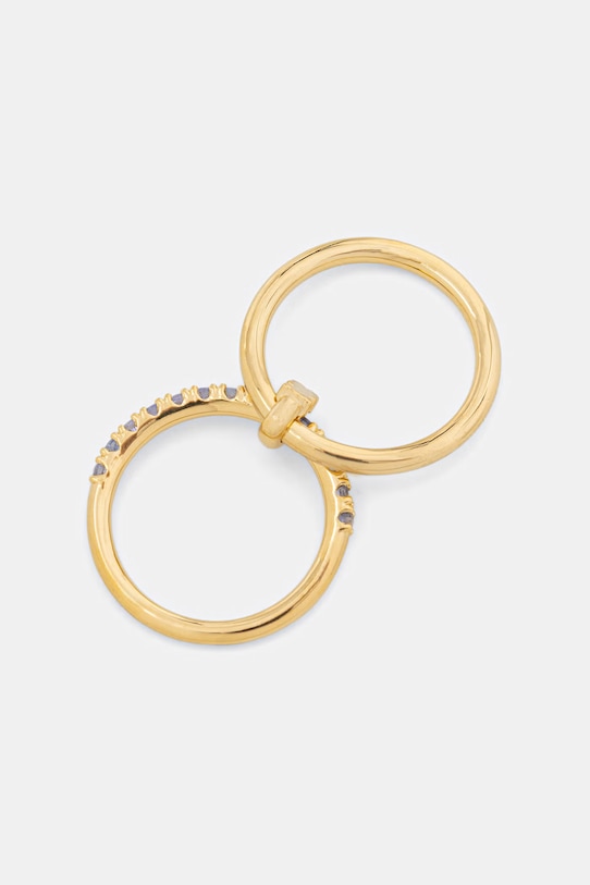 Tous pierścionek ze srebra pokrytego złotem 1004565212 złoty ZS26