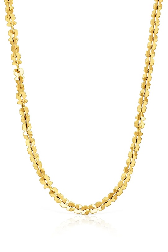 Tous naszyjnik damski ze stali nierdzewnej złoty 1004558700