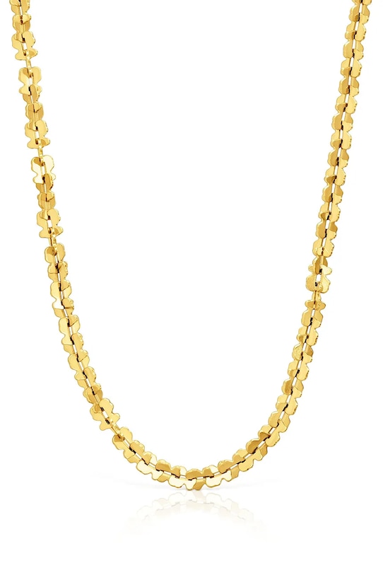 Tous naszyjnik damski ze stali nierdzewnej złoty 1004558700