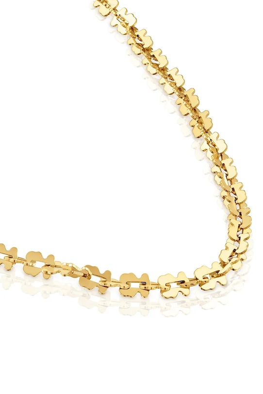 Akcesoria Tous naszyjnik damski ze stali nierdzewnej 1004558700 złoty