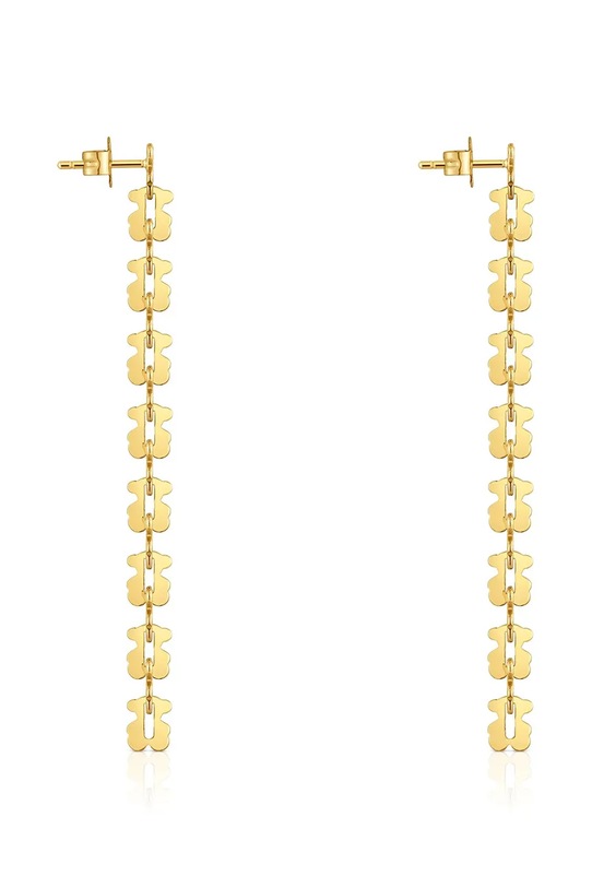 Tous kolczyki damskie ze stali nierdzewnej 1004573000 złoty ZS26