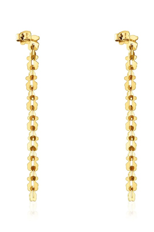 Akcesoria Tous kolczyki damskie ze stali nierdzewnej 1004573000 złoty