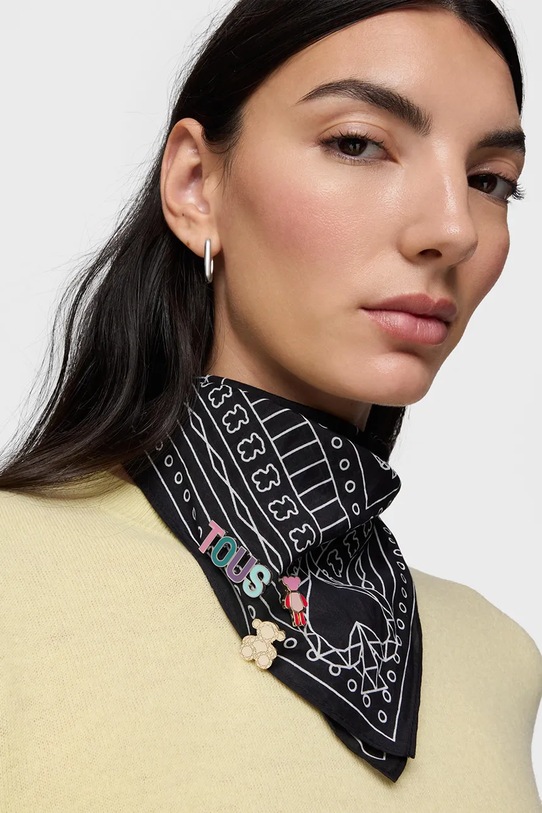 Tous przypinki 5-pack biały 2002376955