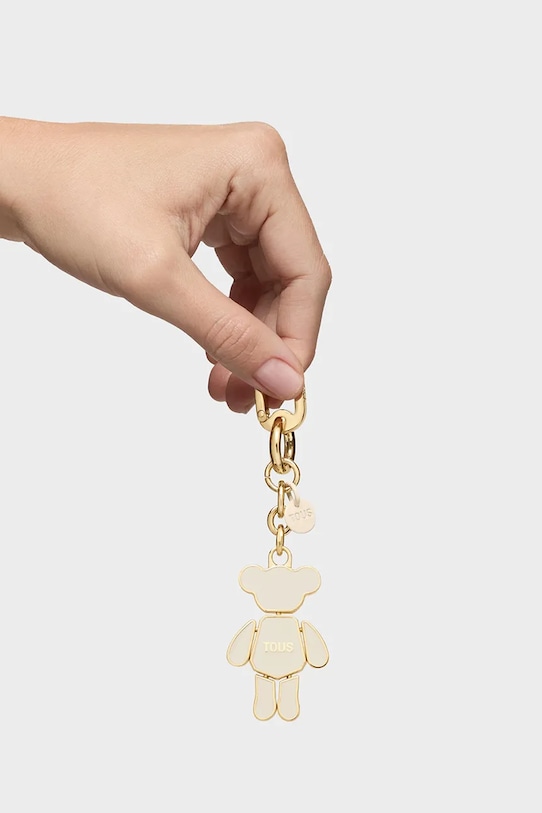 Akcesoria Tous brelok 2002377001 beżowy
