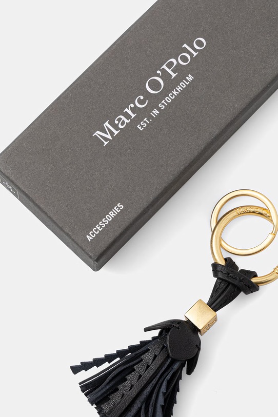 Akcesoria Marc O'Polo brelok damski skórzany 5000010855 czarny