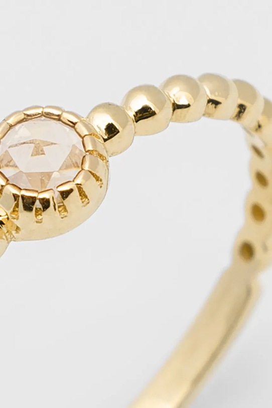 ANIA KRUK δαχτυλίδι Γυναικείο χρυσό χαλαζία DOLCE VITA ZEMPZ0460 χρυσαφί ZS26