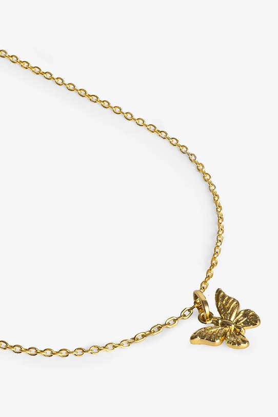 ANIA KRUK колие с висулка дамско от позлатено сребро без камък BELIEVE SMRNS2300Z злато ZS26