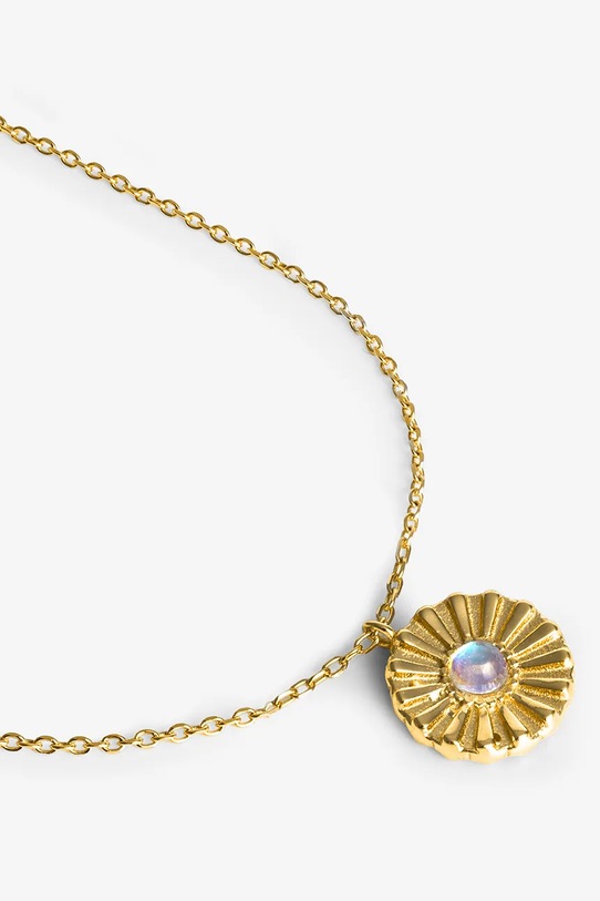 ANIA KRUK колие с висулка дамско от позлатено сребро циркон VINTAGE SMINC0409Z злато ZS26