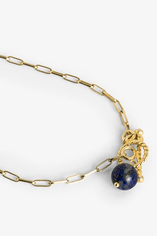 ANIA KRUK nyaklánc medállal női aranyozott ezüst lapis lazuli SUMMER SAKNN3204Z arany ZS26