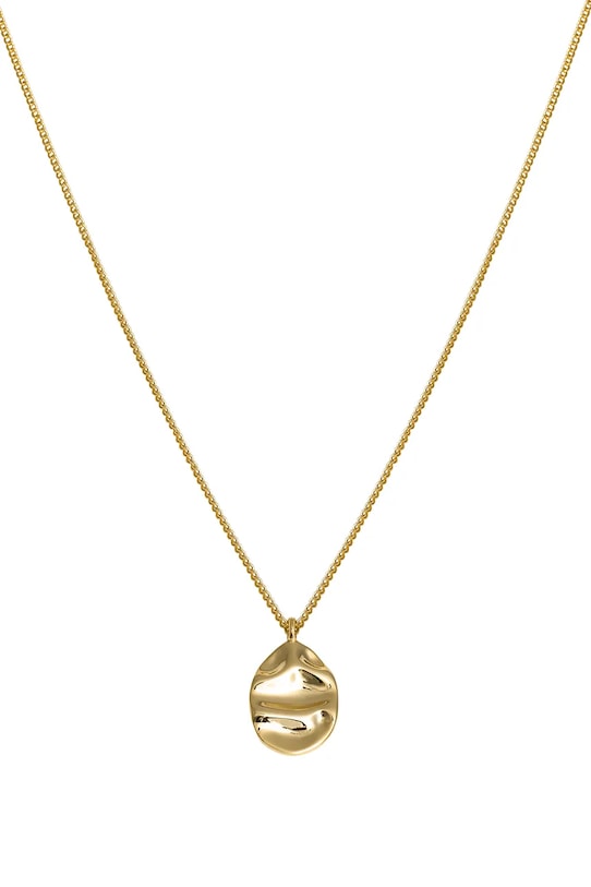 ANIA KRUK дамско колие от месинг без камък TRENDY злато MRUNM2970Z