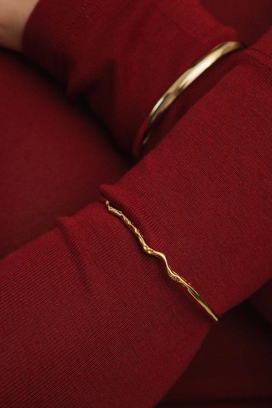 Kiegészítők ANIA KRUK karkötő női kő nélkül VINTAGE MRUAM3090Z arany