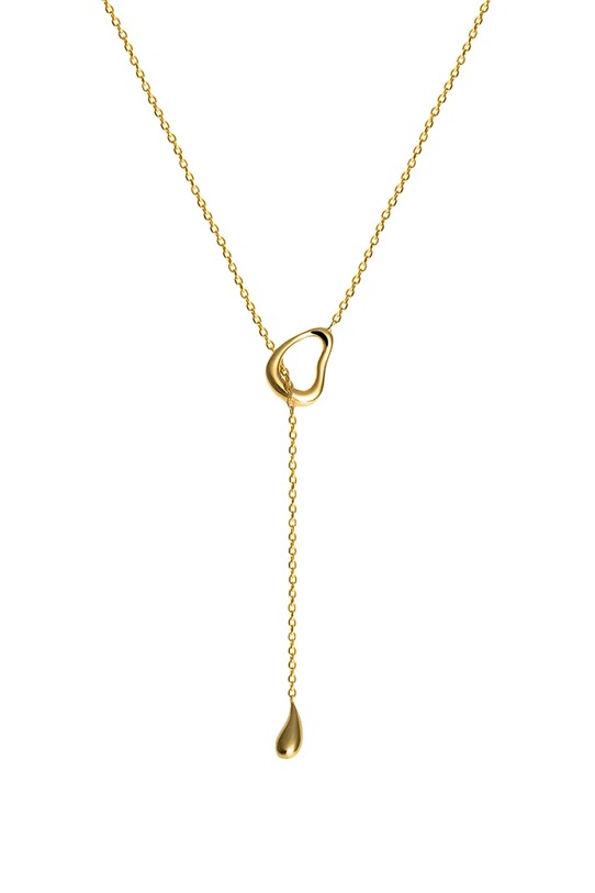 ANIA KRUK колие дамско месингово без камък VINTAGE злато MMRNM2510Z