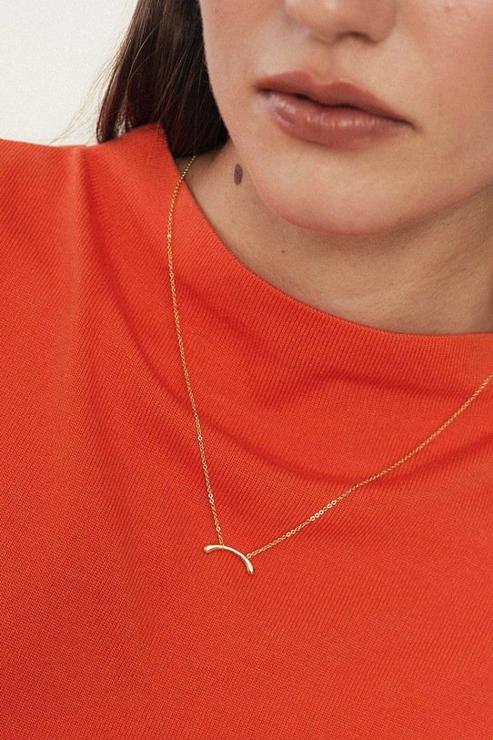 Аксесоари ANIA KRUK колие с висулка дамско позлатено винтидж MMRNM2500Z злато