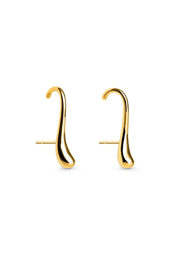 ANIA KRUK náušnice dámské bez kamene VINTAGE zlatá MMRKM2460Z