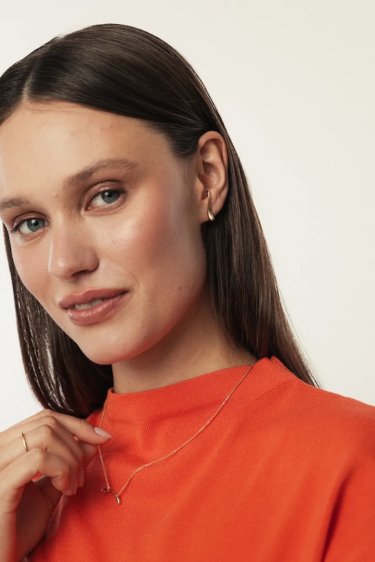 Doplňky ANIA KRUK náušnice dámské bez kamene VINTAGE MMRKM2460Z zlatá