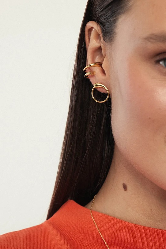 ANIA KRUK női fülbevaló kő nélkül VINTAGE MMRKM2440Z arany