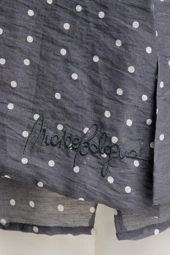 Silvian Heach koszula z dodatkiem lnu TINIZ szary GPP26235BL